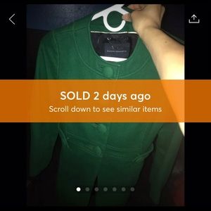 SOLD! — Banana Republic Peacoat